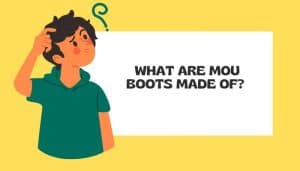 What materials are Mou boots made of