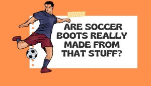 What are soccer boots amde of