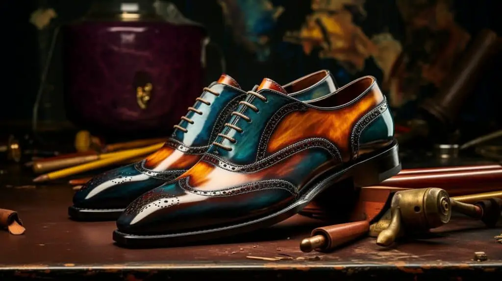 Magnanni Shoes Patina Process