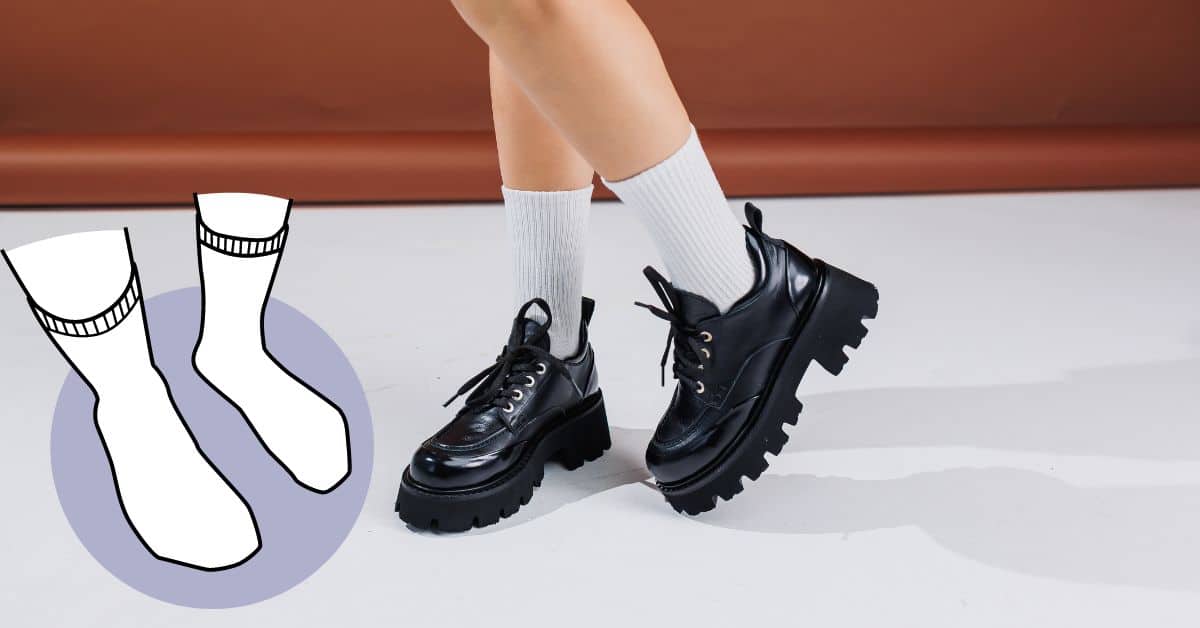 Yes, You Can Wear White Socks with Black Shoes: Sometimes! - T4W