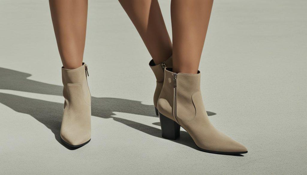 fitted ankle boot