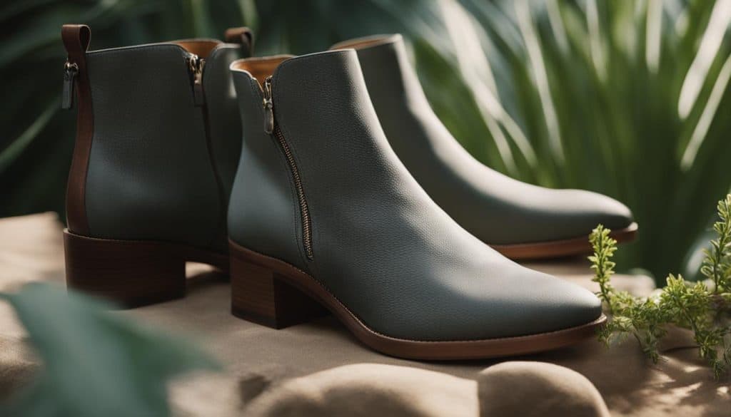 sustainable ankle boots