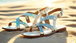 Steve Madden Glitter Sandals