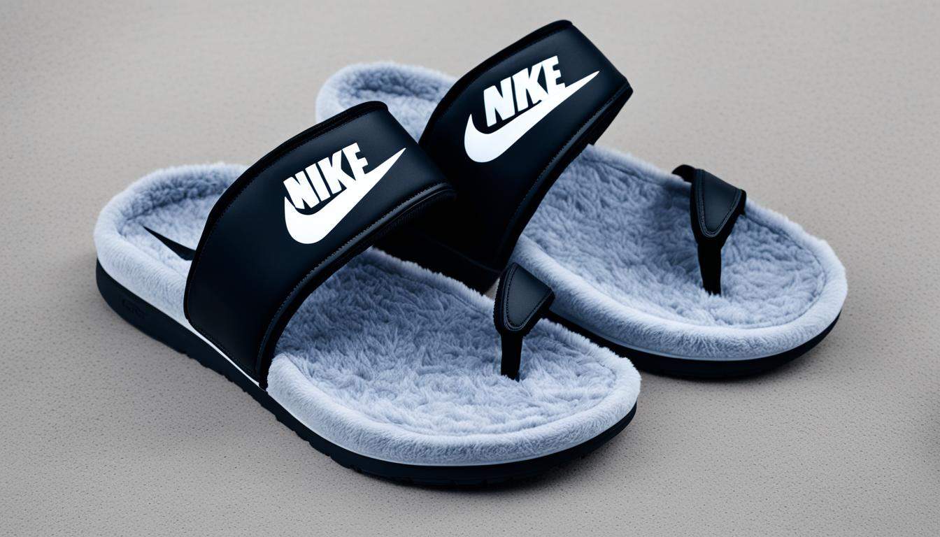 Fur Nike Sandals