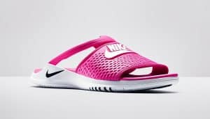 Pink Nike Slides