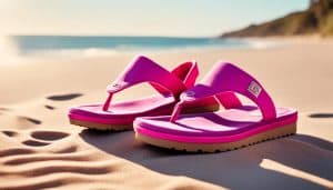 Pink Ugg Sandals