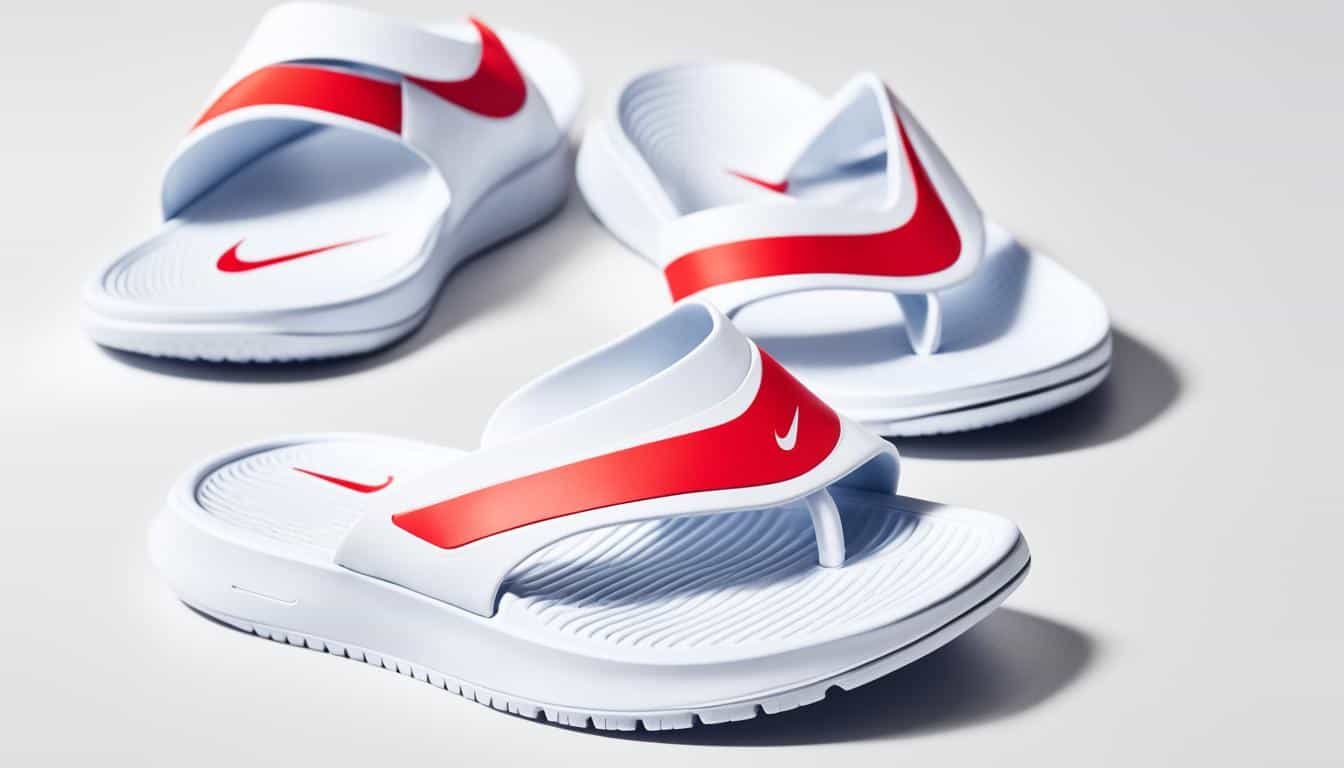 Red Nike Slides