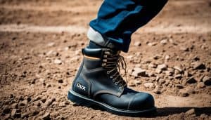 OUXX Steel Toe Work Boots for Men