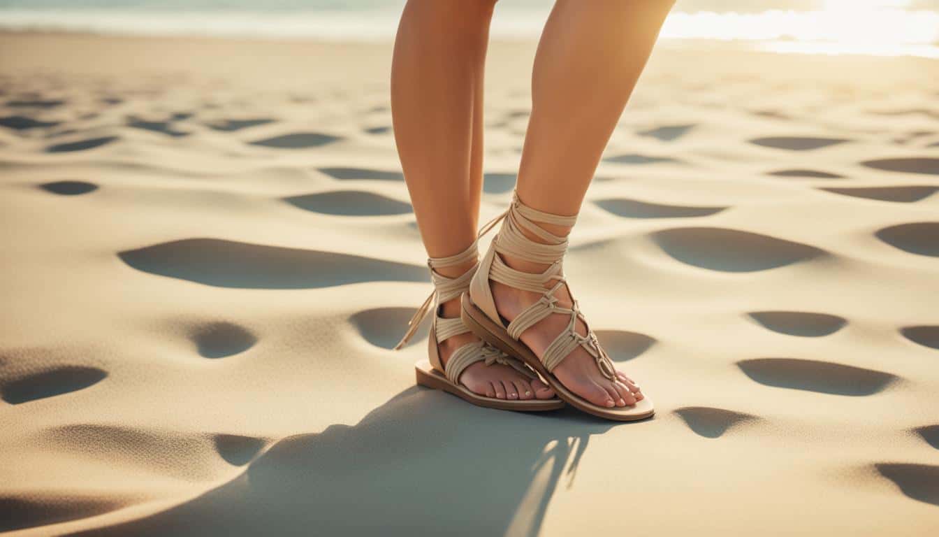 Tan Gladiator Sandals