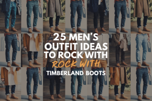 25 Stylish Men's Outfits Featuring Timberland Boots