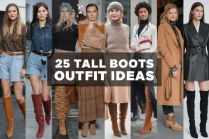 25 Stylish Outfit Ideas Featuring Tall Boots