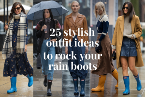 25 Stylish Outfit Ideas to Rock Your Rain Boots