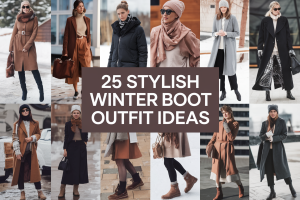 25 Stylish Winter Boot Outfit Ideas for Every Occasion