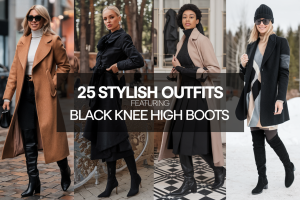 25 Stylish Outfits Featuring Black Knee High Boots