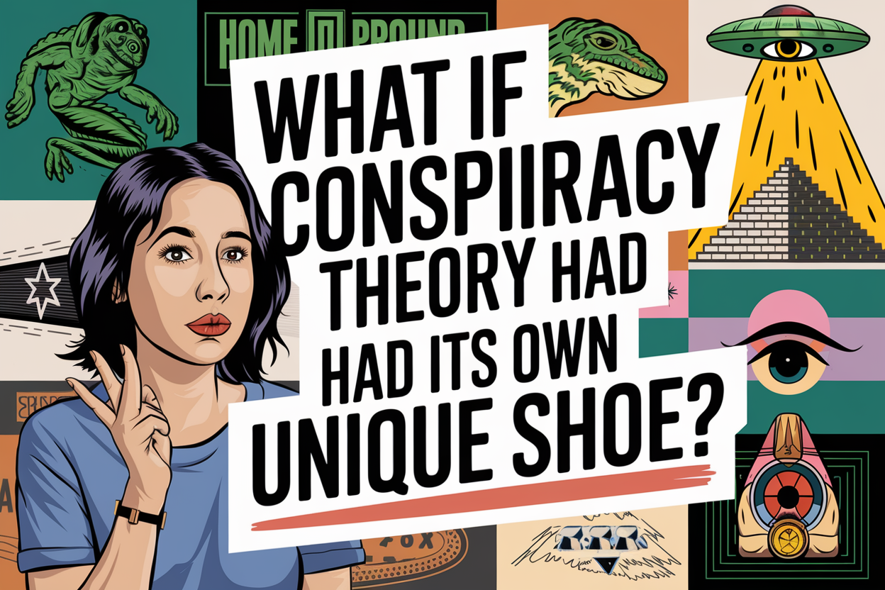 What If Every Conspiracy Theory Had Its Own Unique Shoe