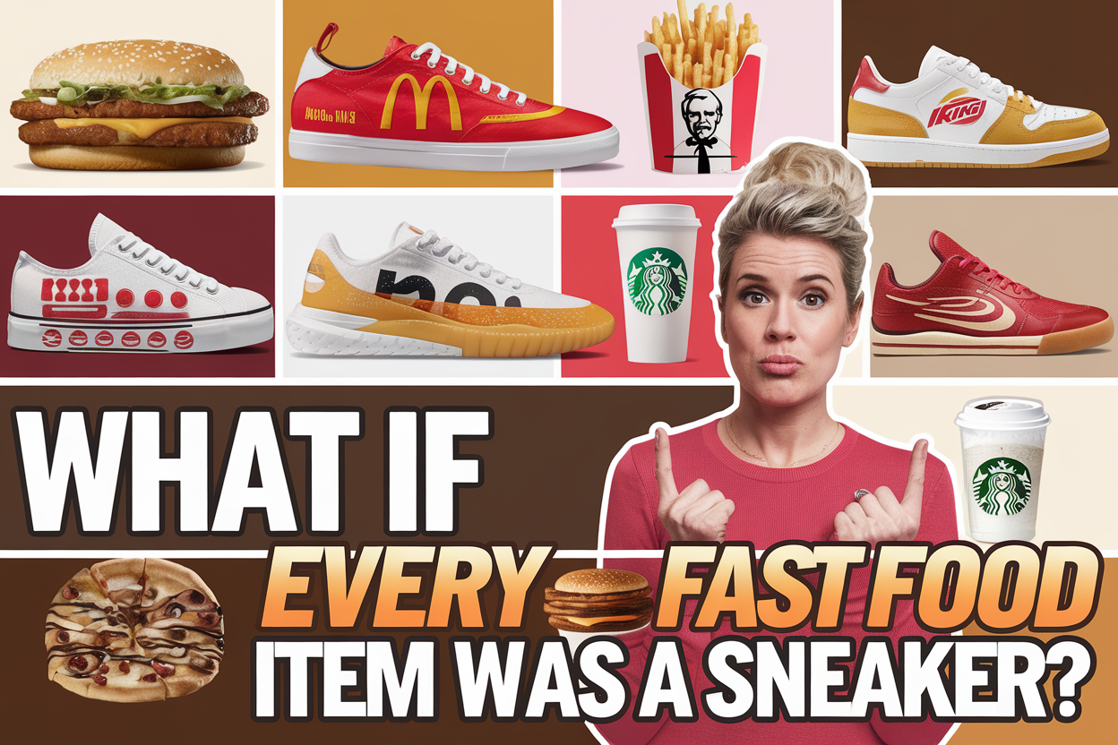 What If Every Popular Fast Food Item Was Turned Into a Sneaker?