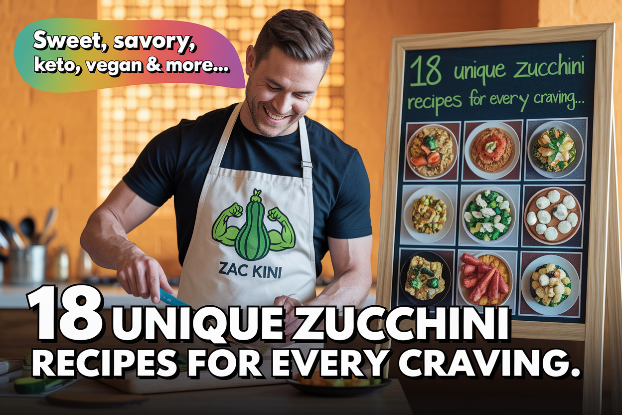 18 Unique Zucchini Recipes for Every Craving
