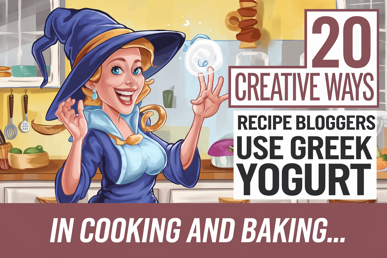 20 creative ways recipe bloggers use Greek yogurt in cooking and baking