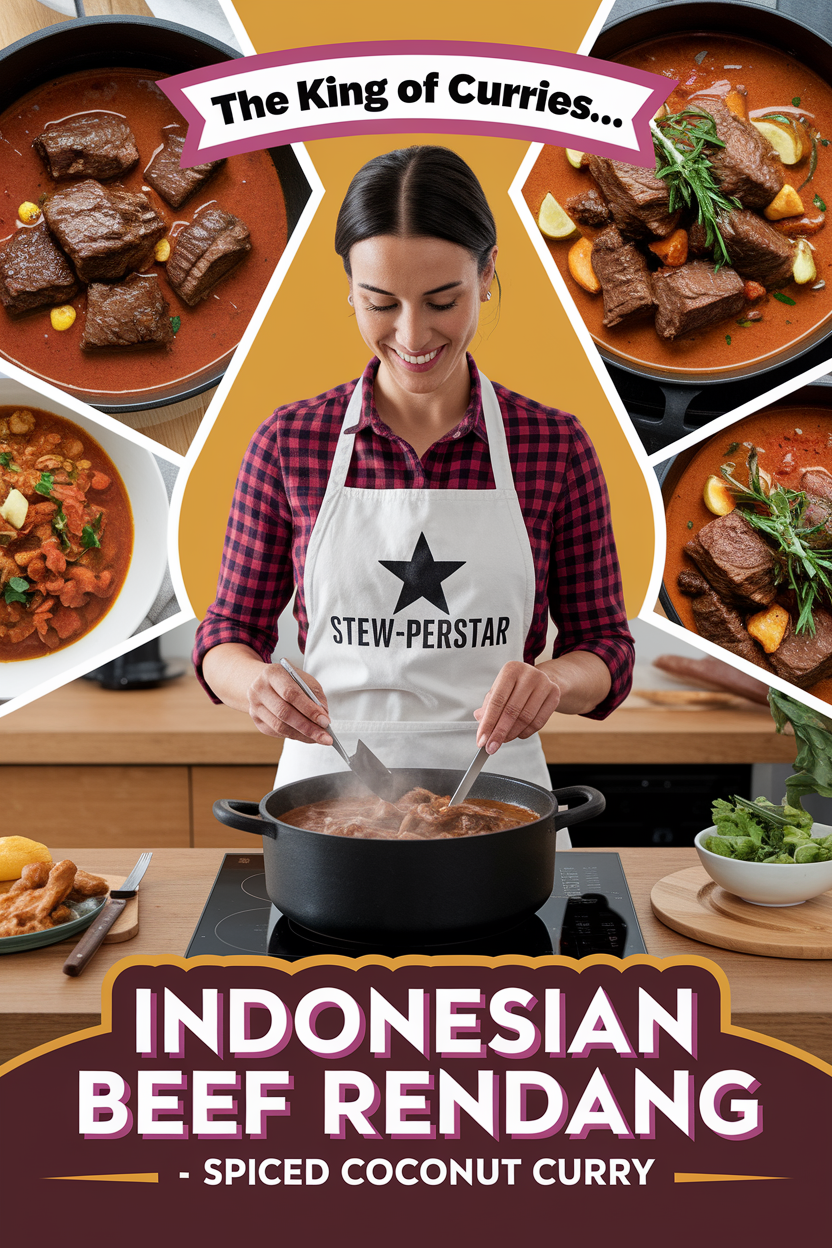Indonesian Beef Rendang - Spiced Coconut Curry