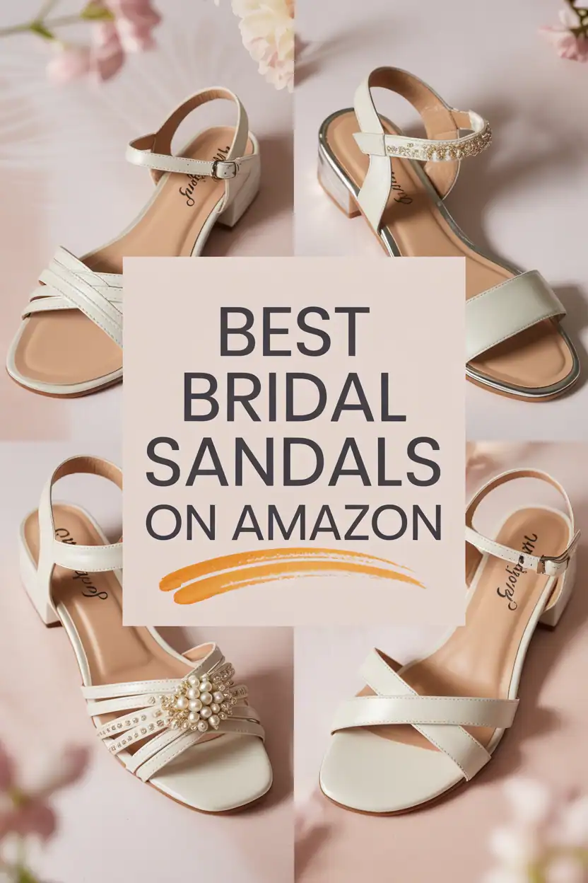 Best Bridal Sandals on Amazon