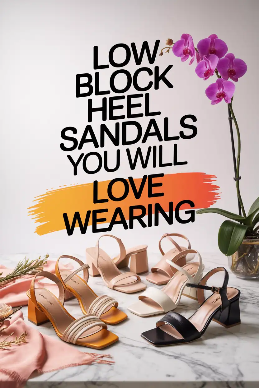 Low Block Heel Sandals