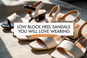 Low Block Heel Sandals