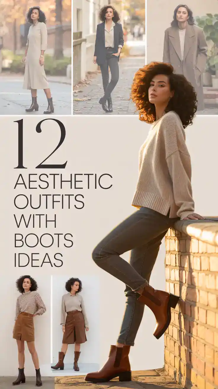 Aesthetic Outfits With Boots