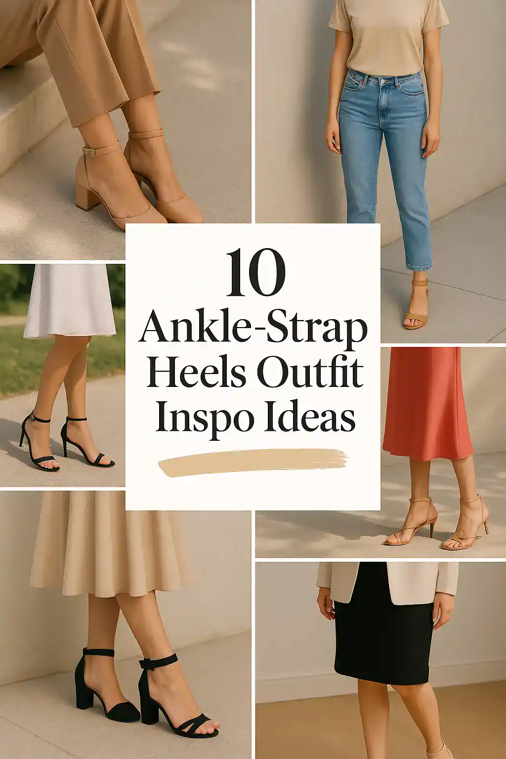 Ankle-Strap Heels Outfit