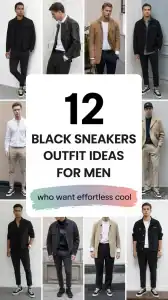 Black Sneakers Outfit