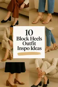 Block Heels Outfit
