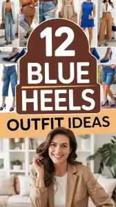 Blue Heels Outfit