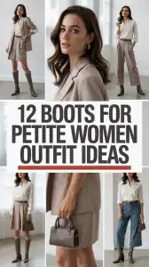 Boots For Petite Women Outfits