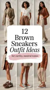 Brown Sneakers Outfit