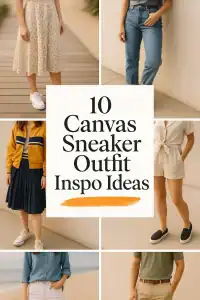 Canvas Sneaker Outfit