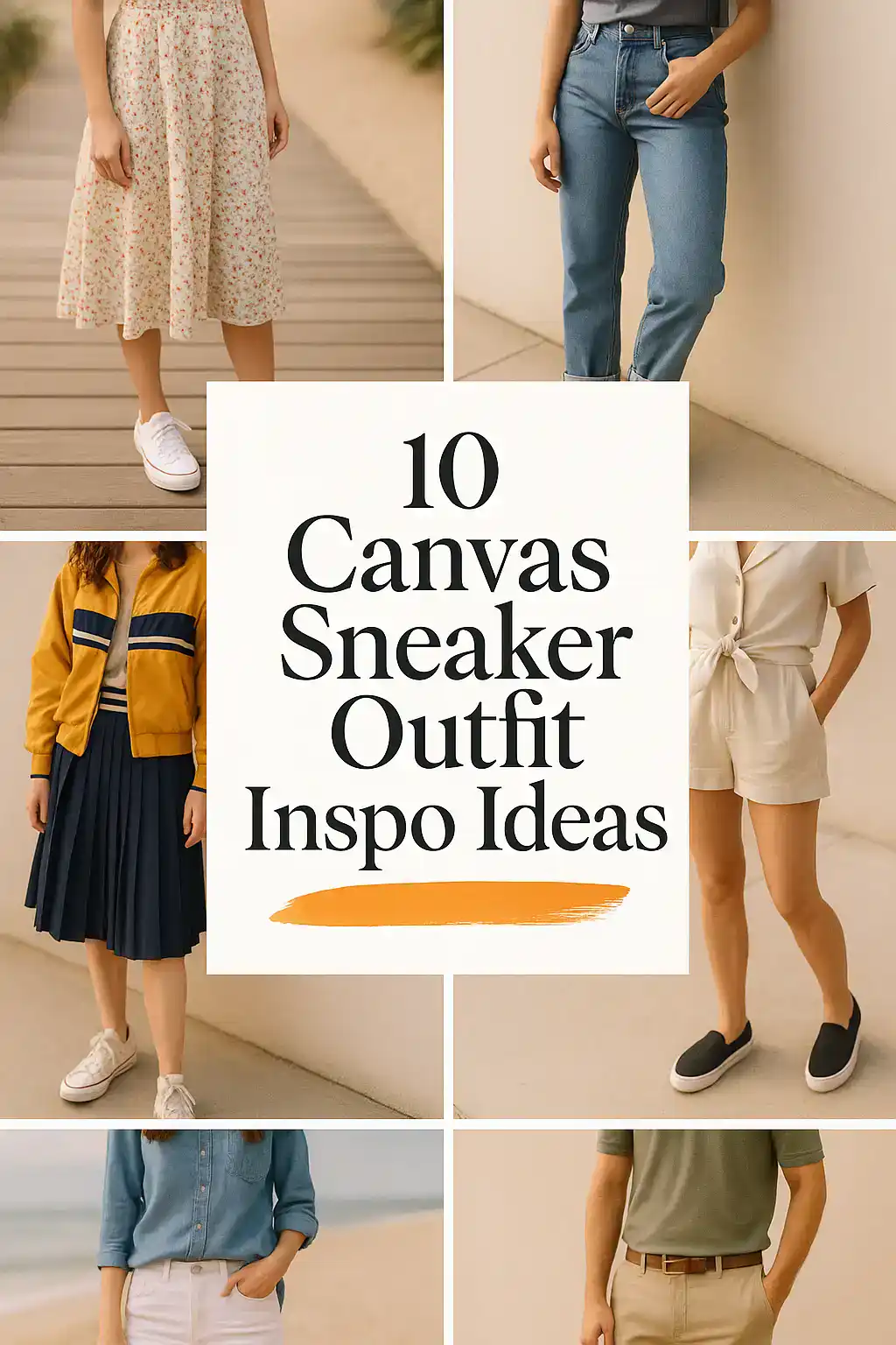 10 Canvas Sneaker Outfit Inspo Ideas T4W 10 Canvas Sneaker Outfit Inspo Ideas T4W
