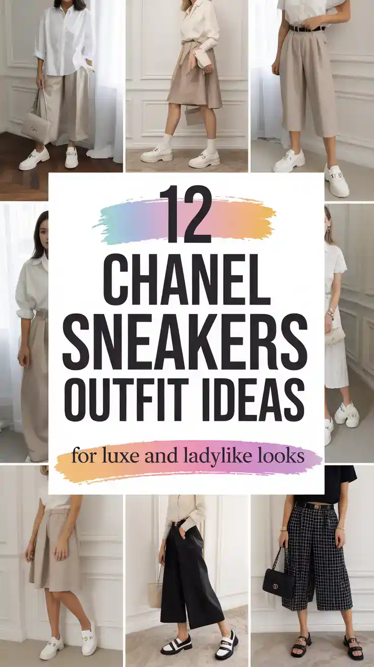 Chanel Sneakers Outfit