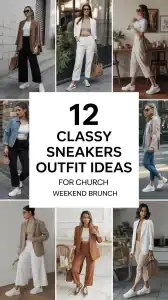 Classy Sneakers Outfit