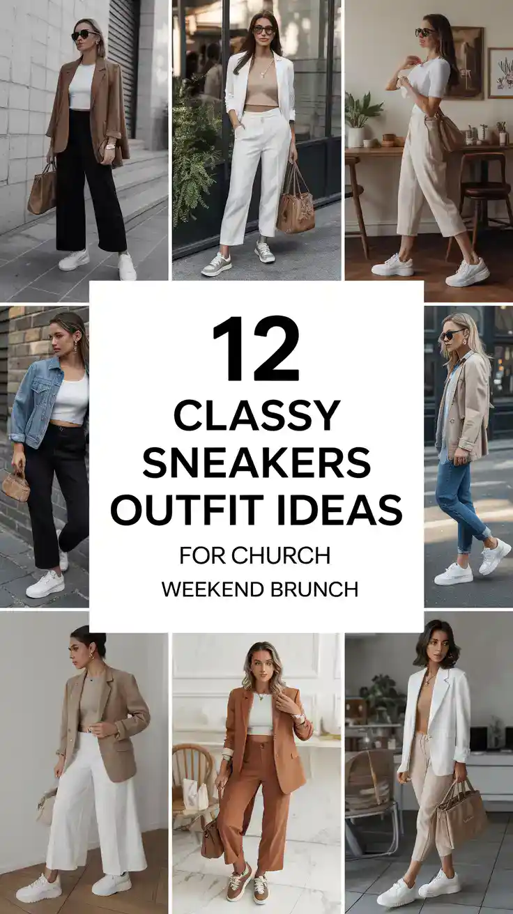 Classy Sneakers Outfit