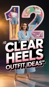 Clear Heels Outfit