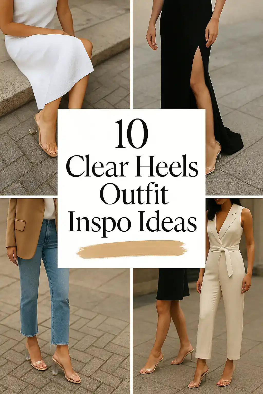 Clear Heels Outfit