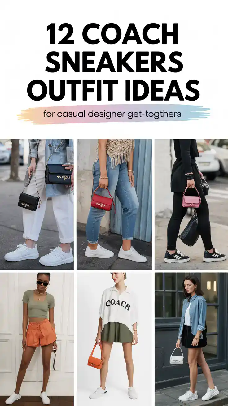 Coach Sneakers Outfit