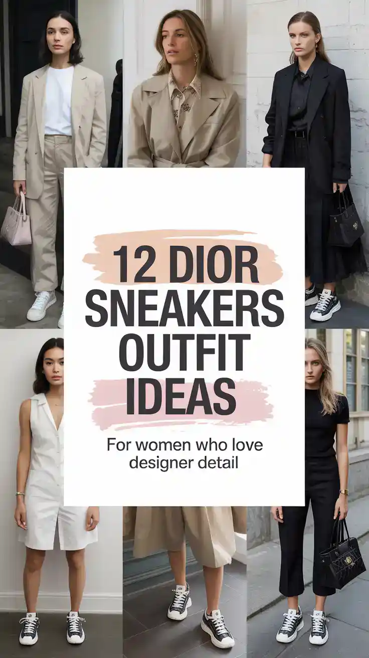 Dior Sneakers Outfit