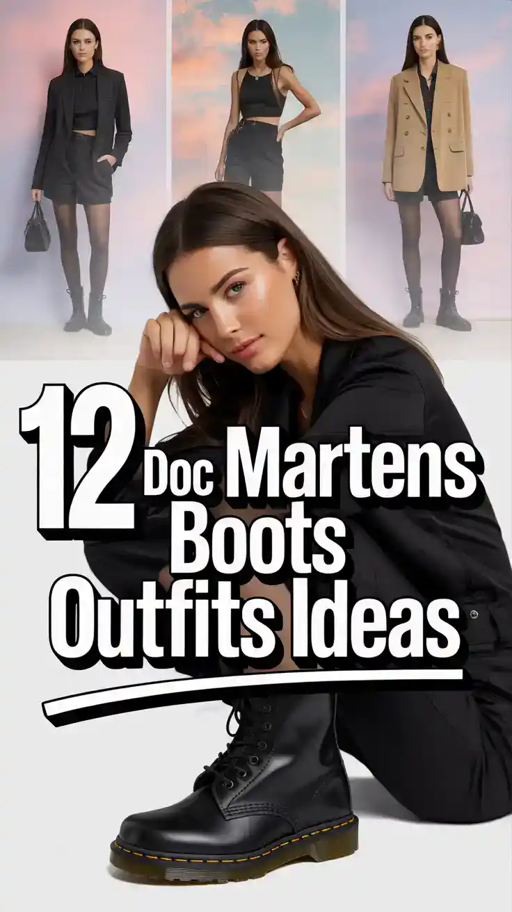 Doc Martens Boots Outfits