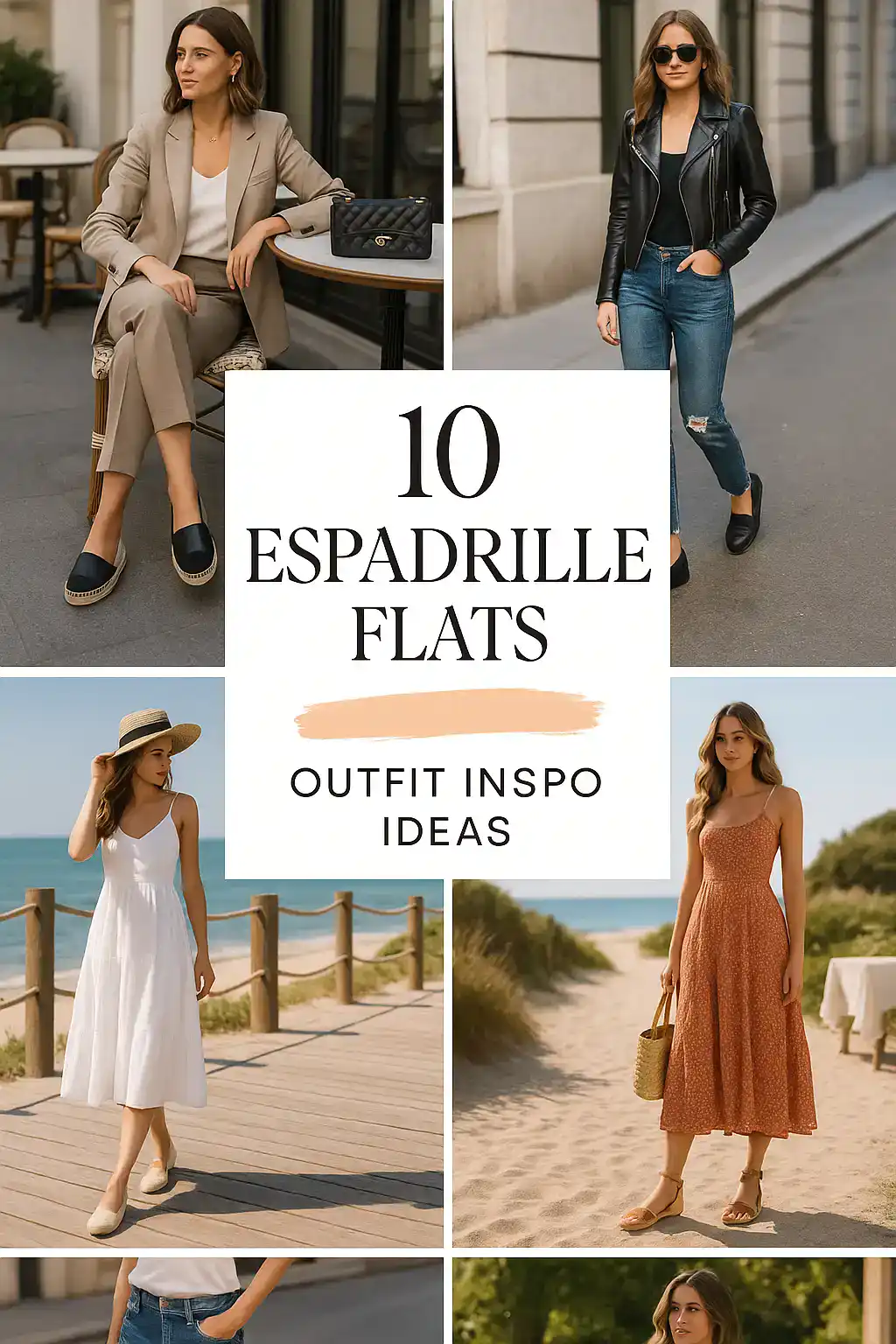 Espadrille Flat Outfit