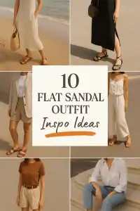 Flat Sandal Outfit