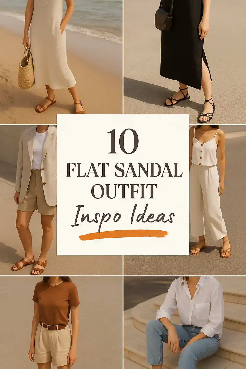 Flat Sandal Outfit