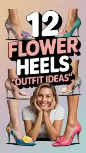 Flower Heels Outfit
