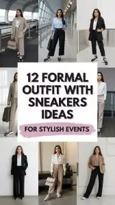 Formal Outfit With Sneakers