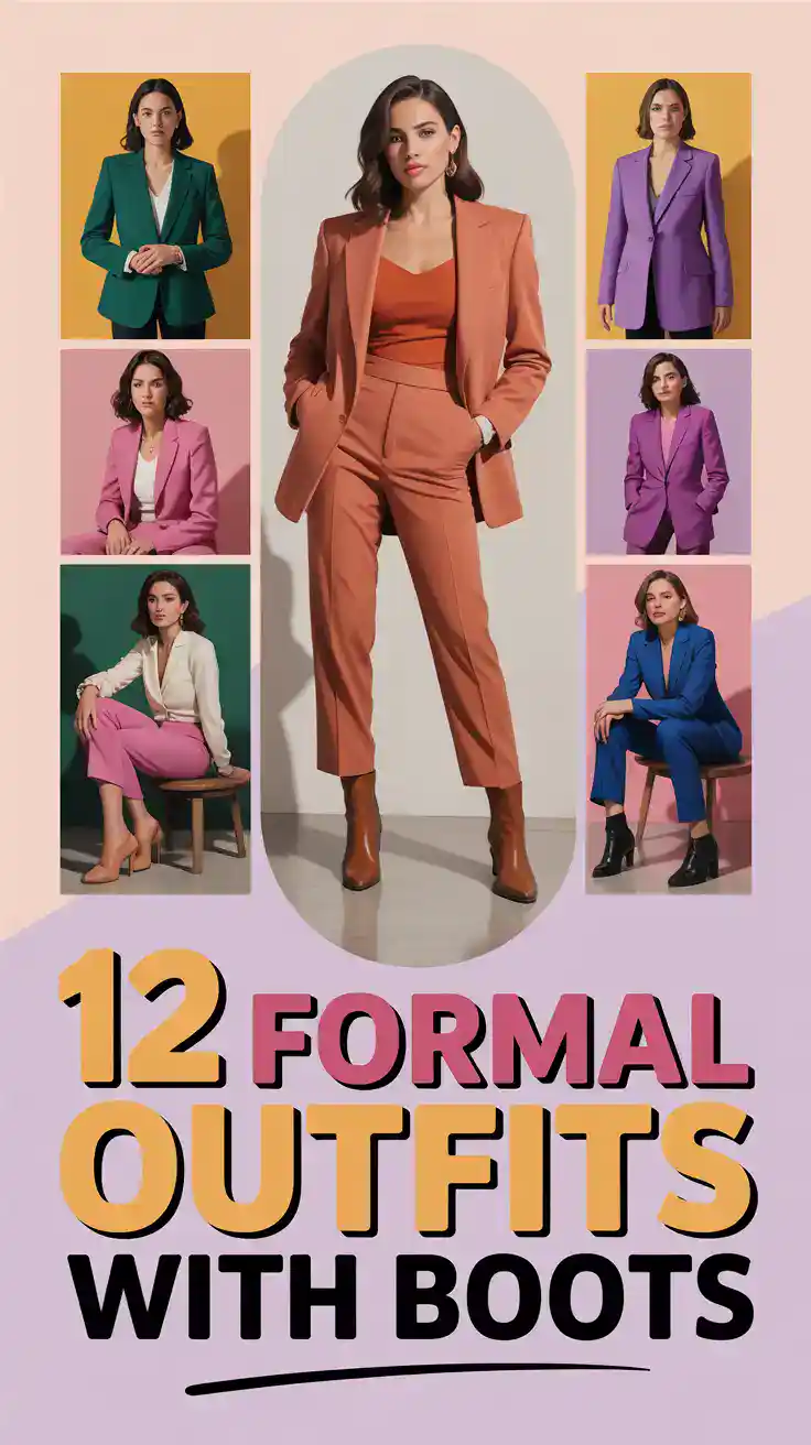 Formal Outfits With Boots