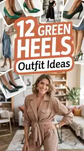 Green Heels Outfit